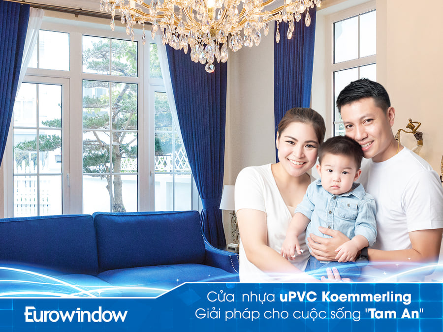 Cấu tạo cửa uPVC Eurowindow chi tiết nhất