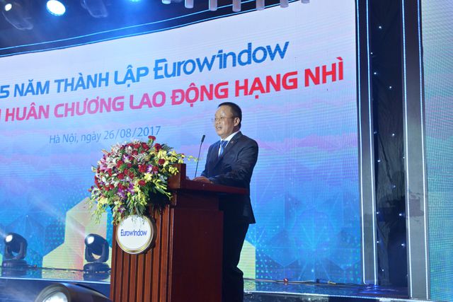Eurowindow nhận huân chương hạng nhì Eurowindow nhận huân chương hạng nhì