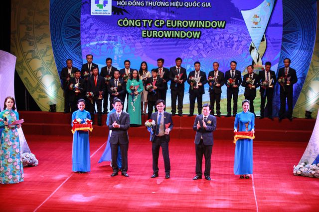 Eurowindow đạt thương hiệu quốc gia lần 4 Eurowindow đạt thương hiệu quốc gia lần 4