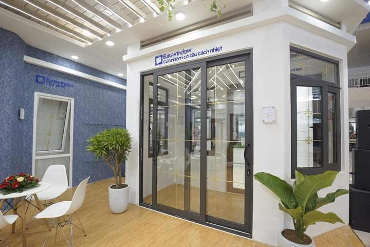 sản phẩm Eurowindow tại vietbuild 2022