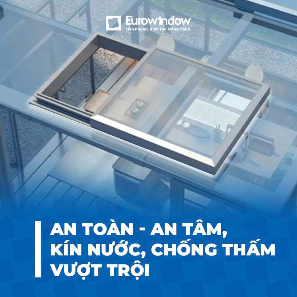 Mái kính Skylight Eurowindow Mái kính Skylight Eurowindow