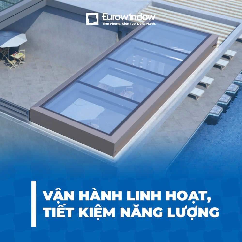 Mái kính Skylight Eurowindow Mái kính Skylight Eurowindow