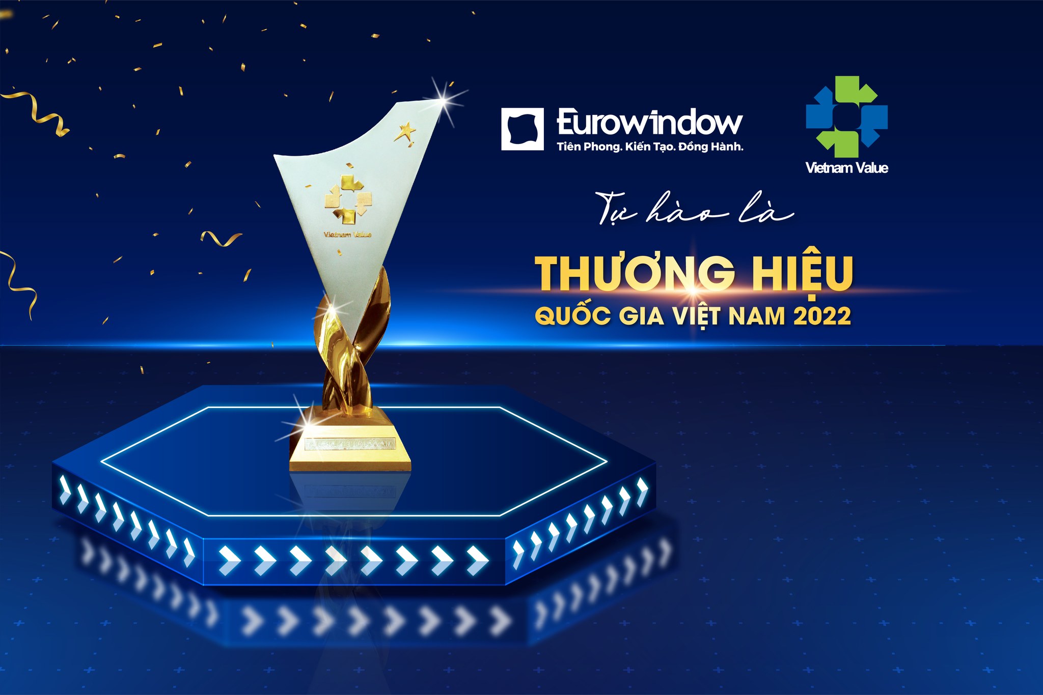 EUROWINDOW 12 NĂM LIÊN TIẾP ĐẠT THƯƠNG HIỆU QUỐC GIA VIỆT NAM