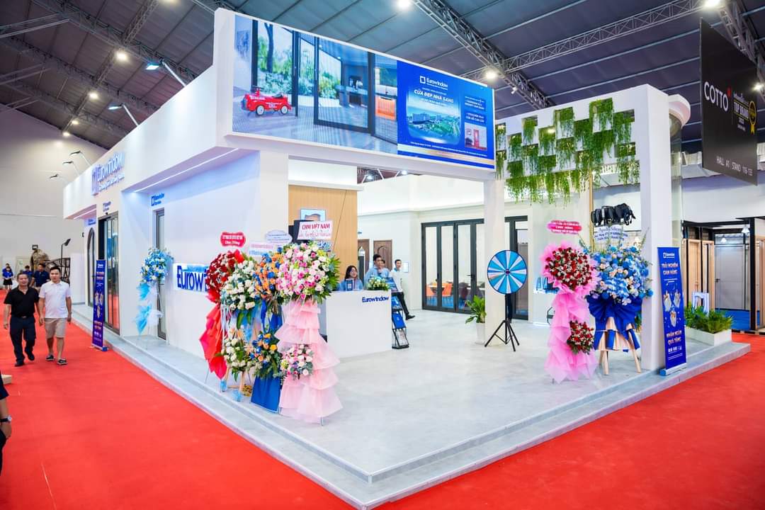 Sản phẩm của Eurowindow tại Vietbuild HCM 2024
